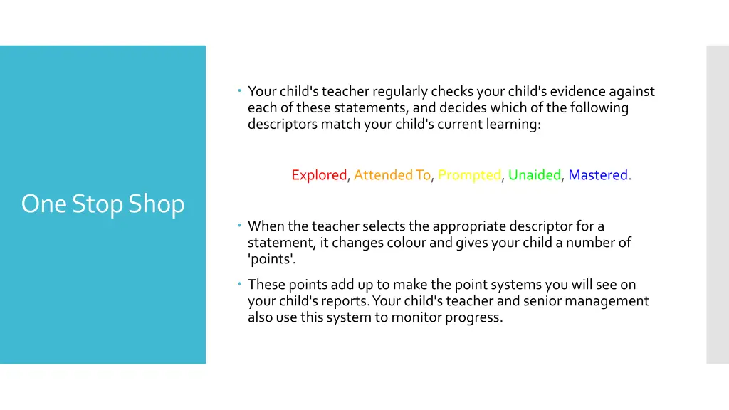 your child s teacher regularly checks your child