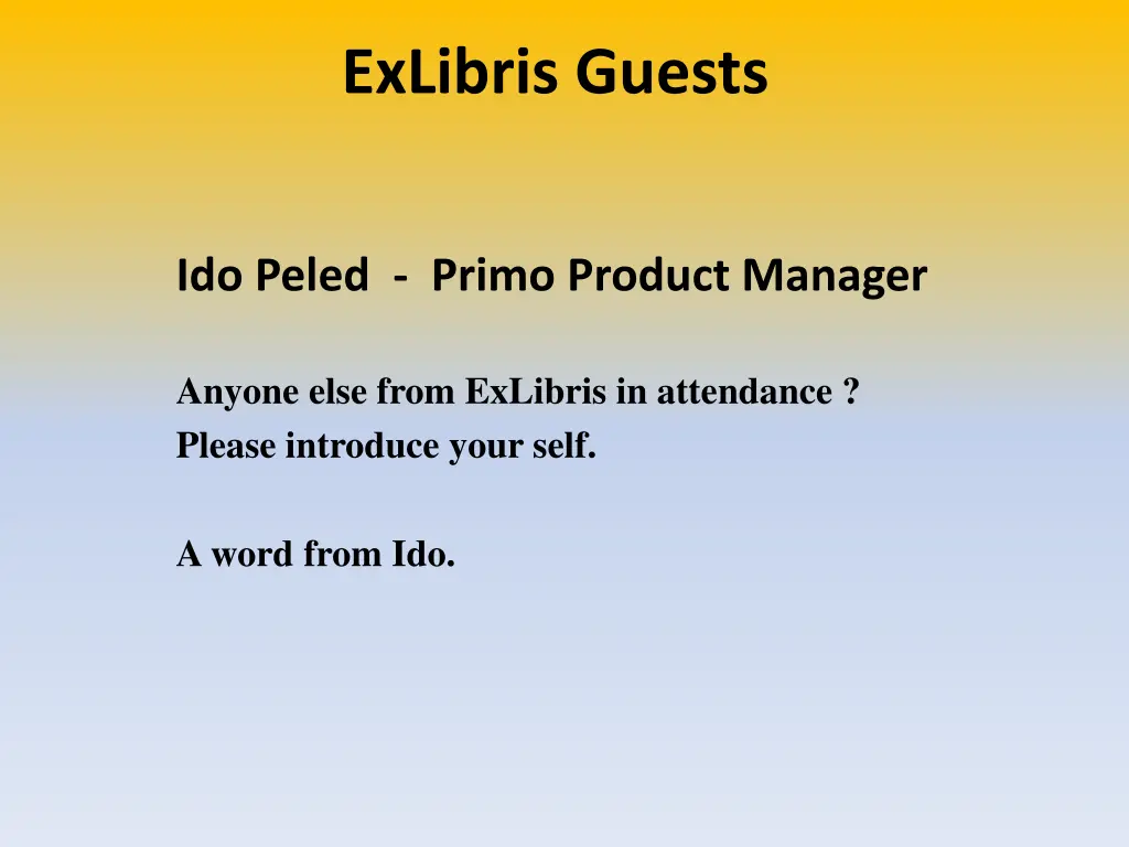 exlibris guests