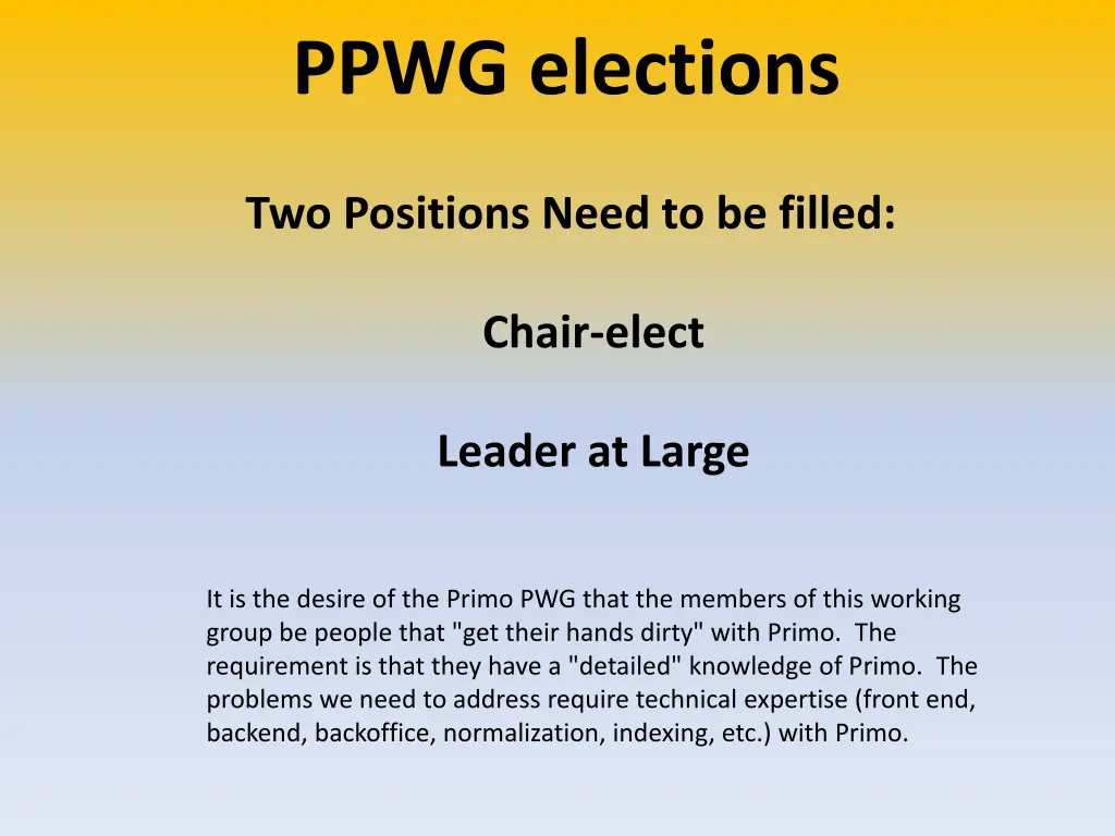 ppwg elections