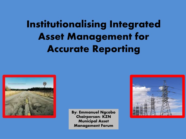 institutionalising integrated asset management