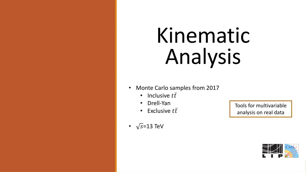 kinematic analysis