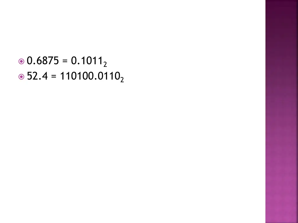 0 6875 0 1011 2 52 4 110100 0110 2