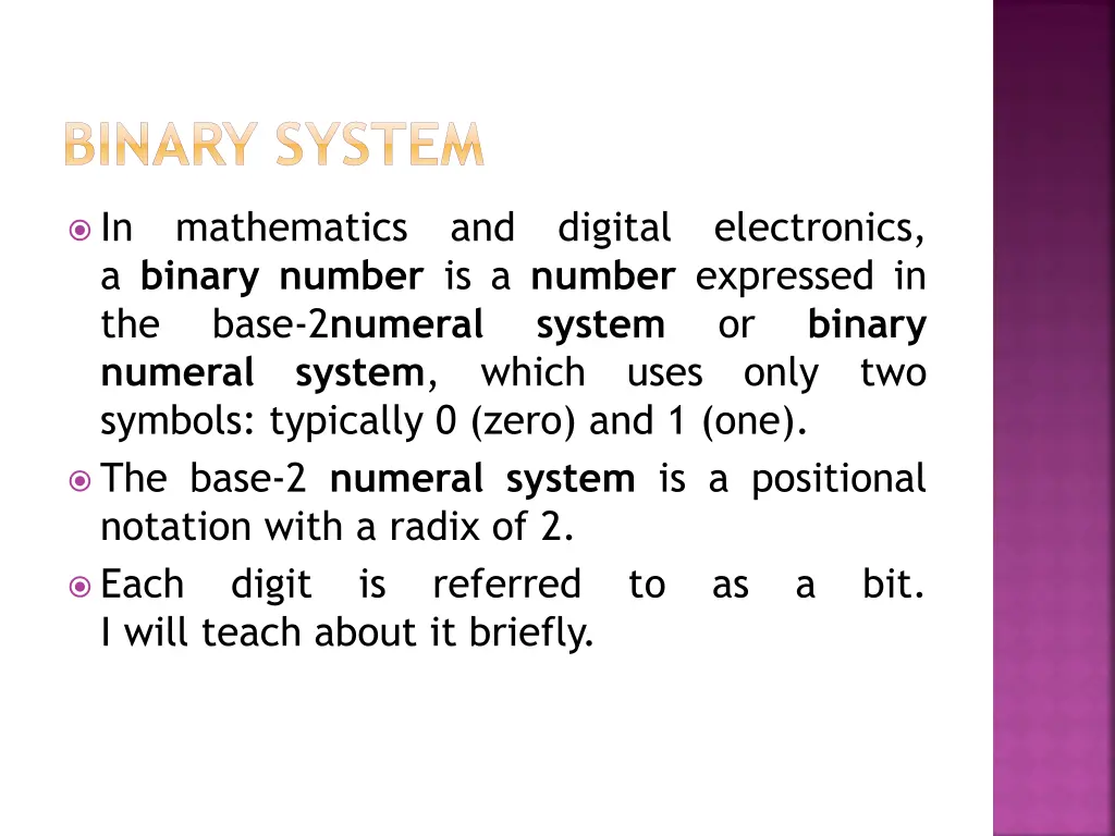 binary system