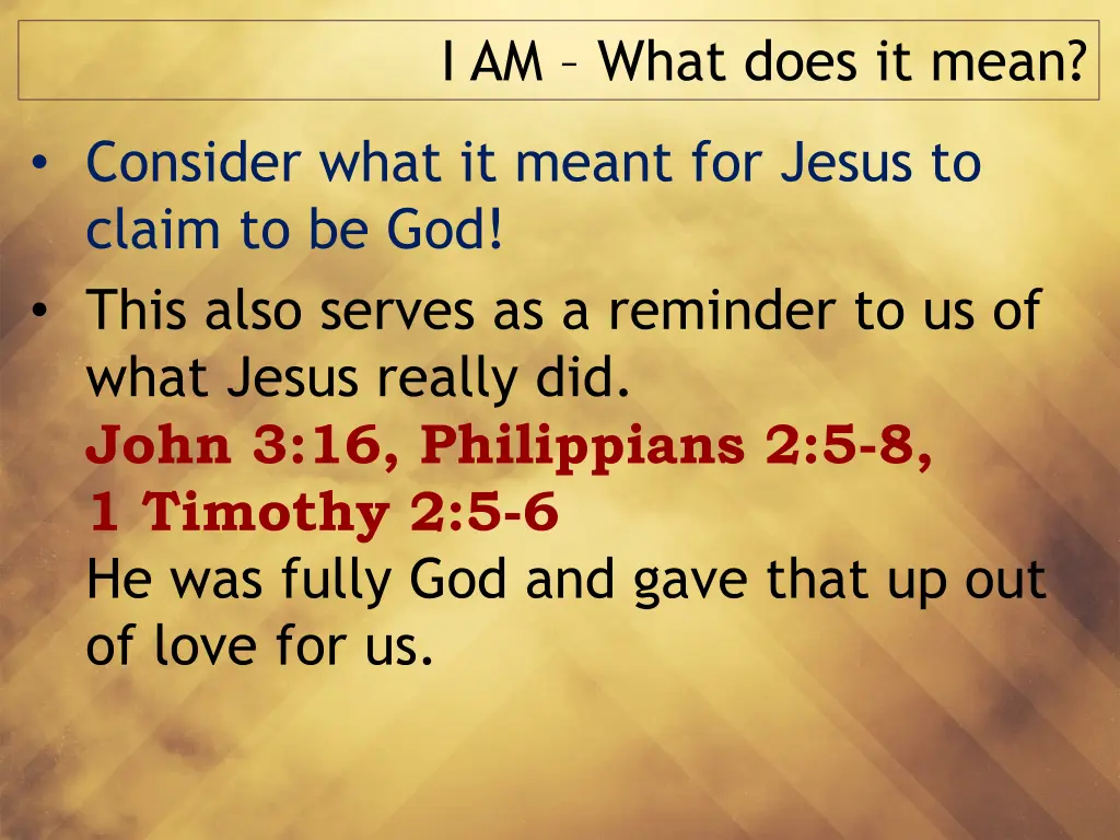 i am what does it mean 4