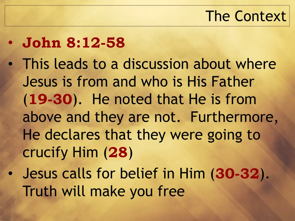the context 1