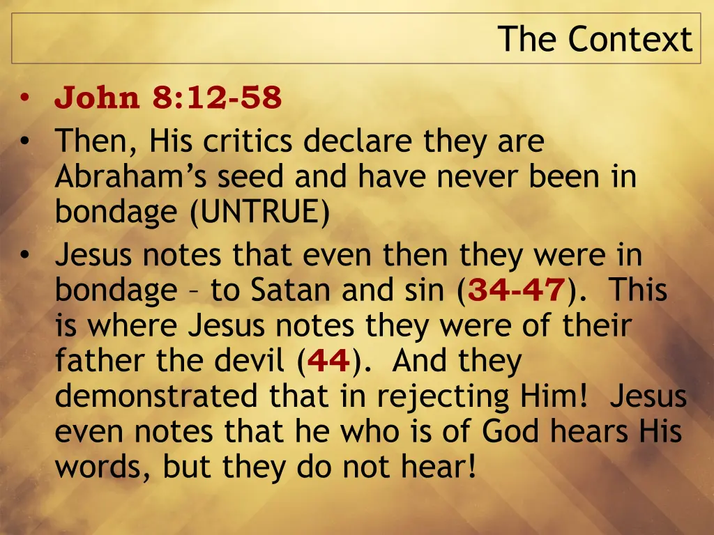 the context 2