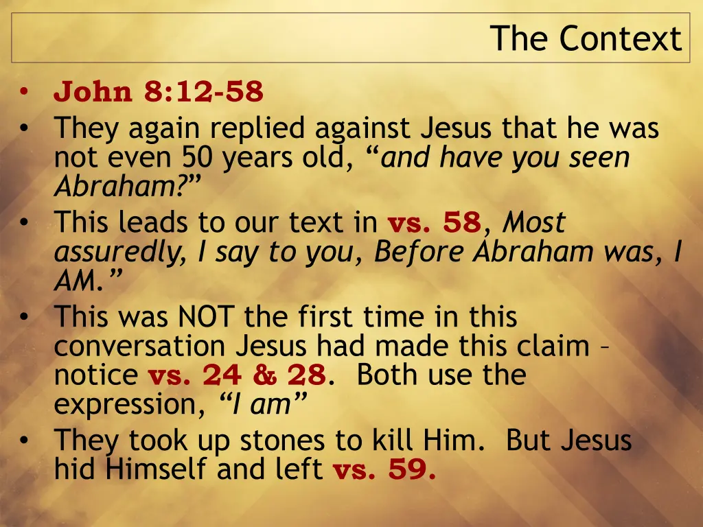 the context 6