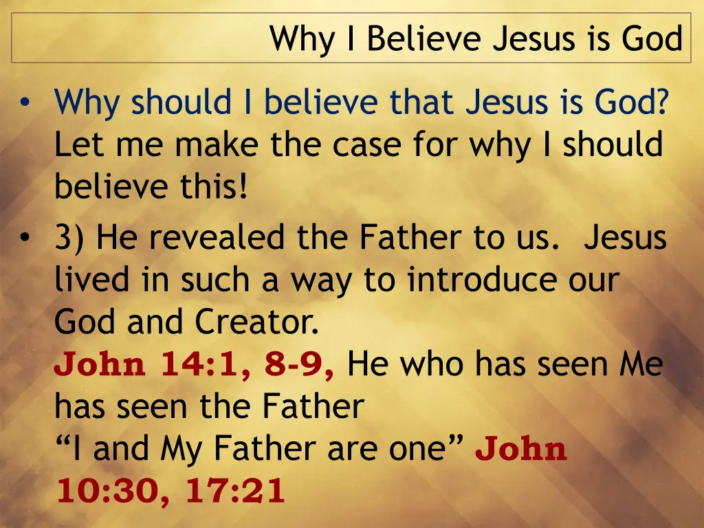 why i believe jesus is god 2