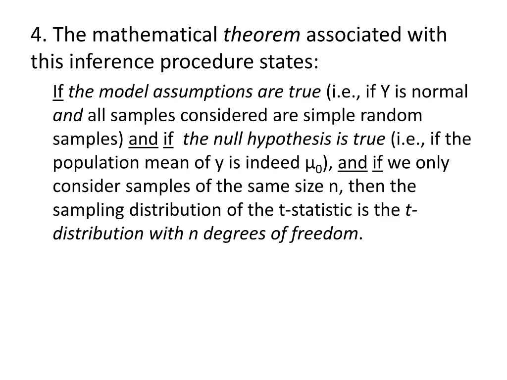 4 the mathematical theorem associated with this