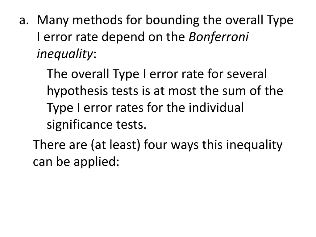 a many methods for bounding the overall type