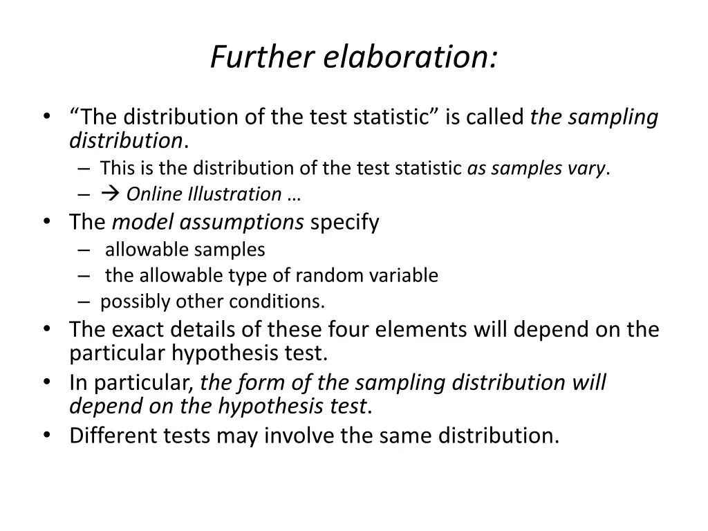 further elaboration