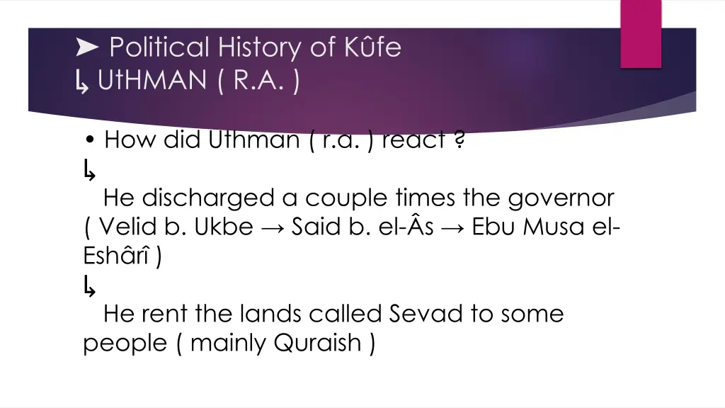 political history of k fe uthman r a 3