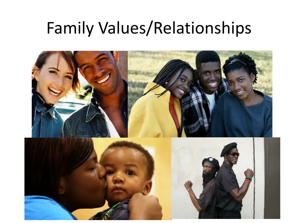 family values relationships