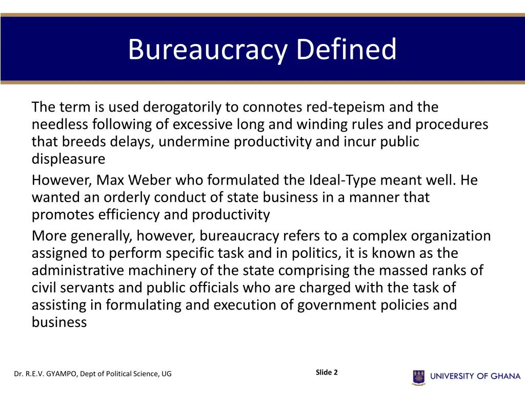 bureaucracy defined