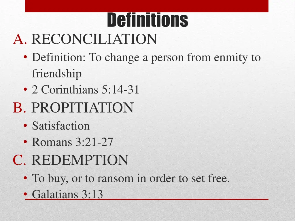 definitions