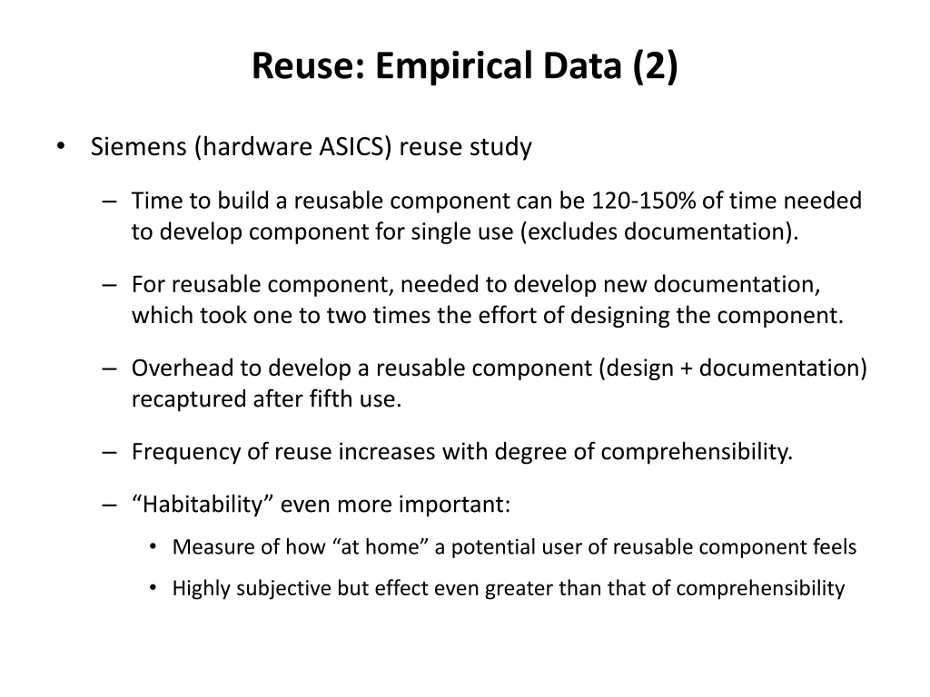 reuse empirical data 2