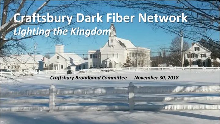 craftsbury dark fiber network lighting the kingdom