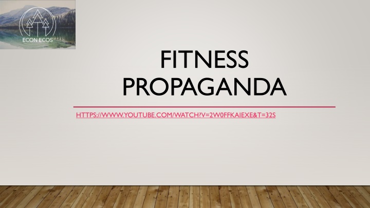 fitness propaganda