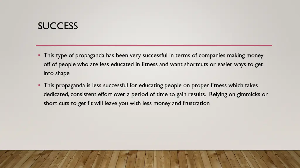 success