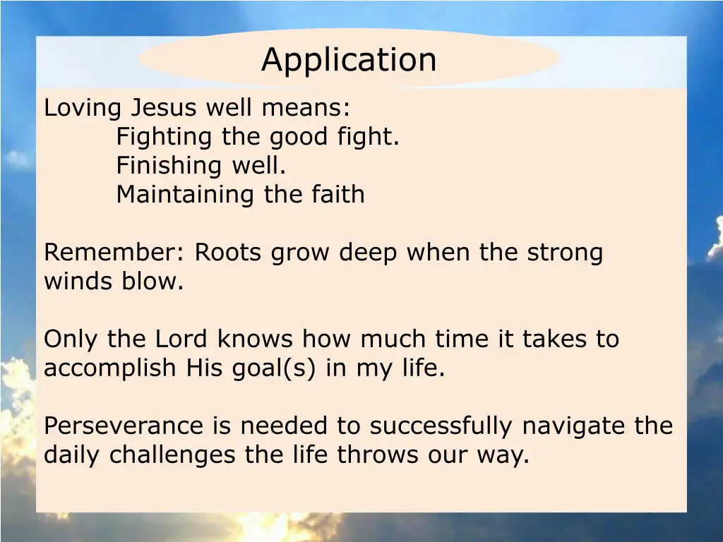 application