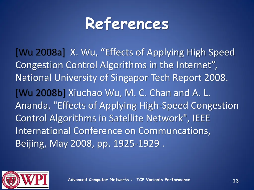 references 1
