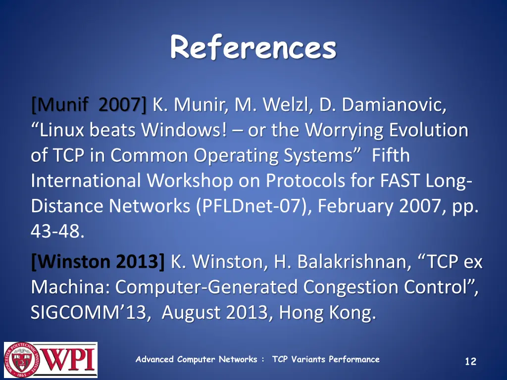 references