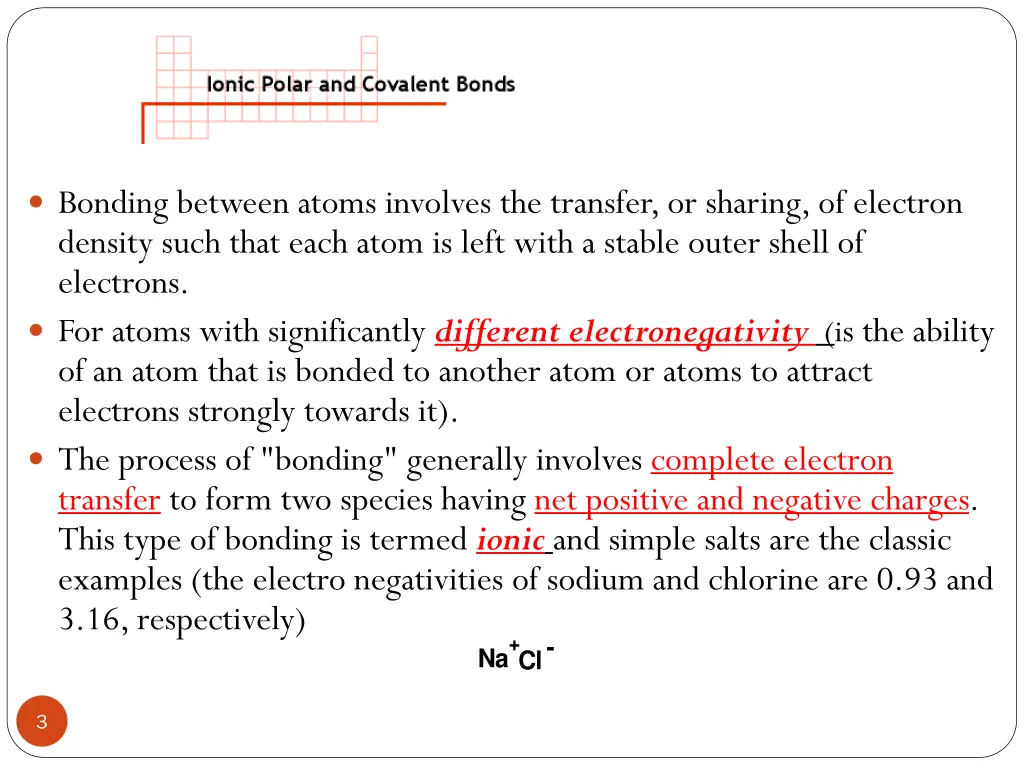 bonding between atoms involves the transfer