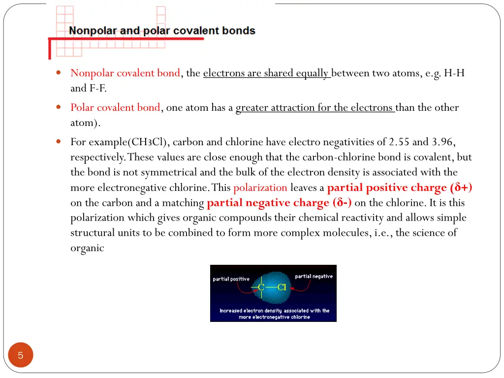 nonpolar covalent bond the electrons are shared
