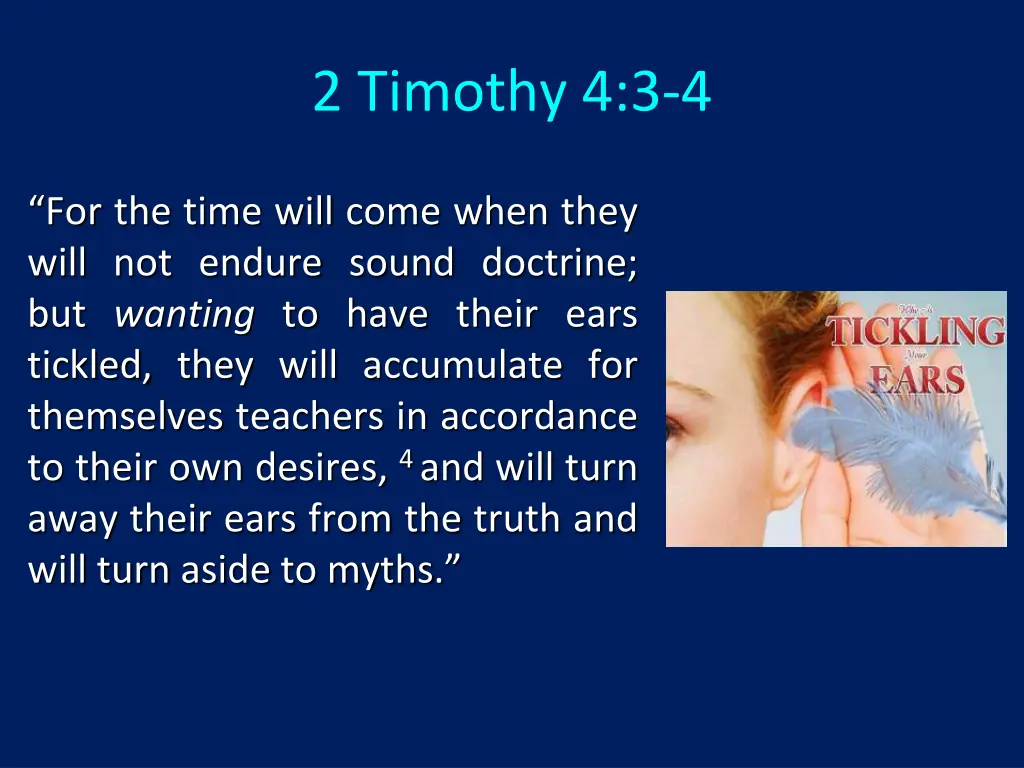 2 timothy 4 3 4