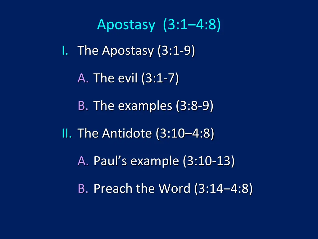 apostasy 3 1 4 8