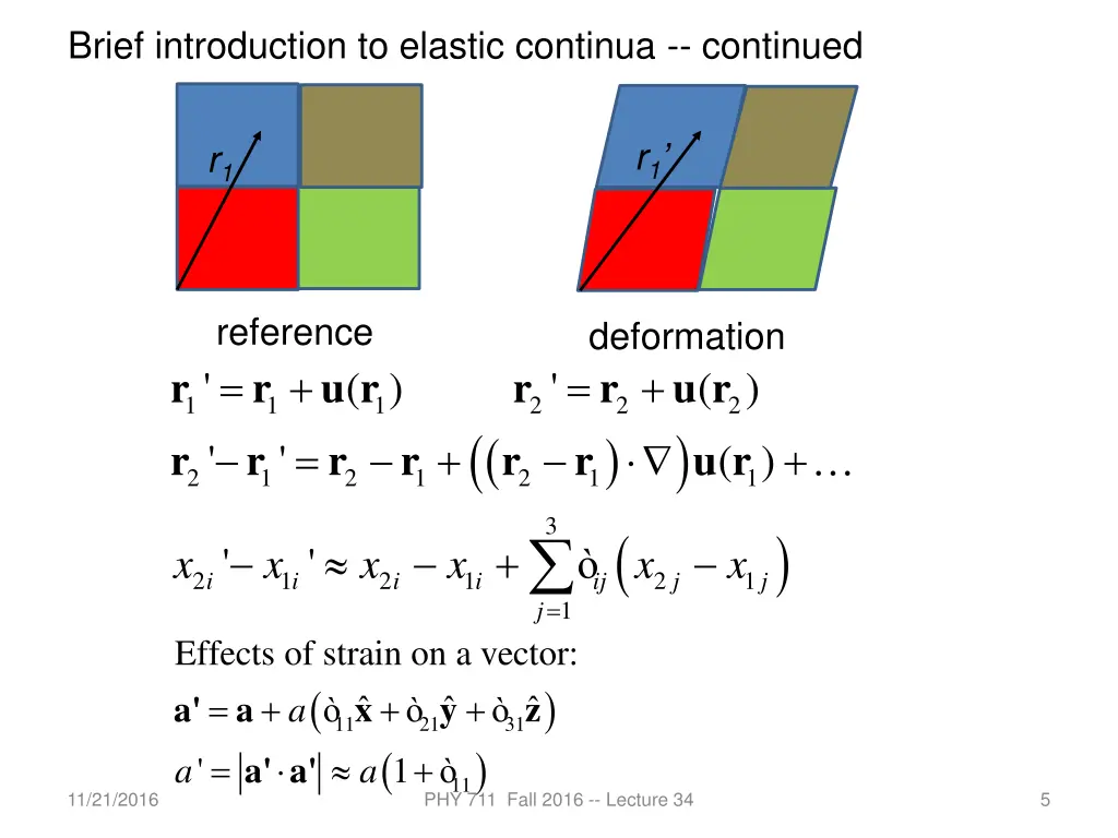 brief introduction to elastic continua continued 1