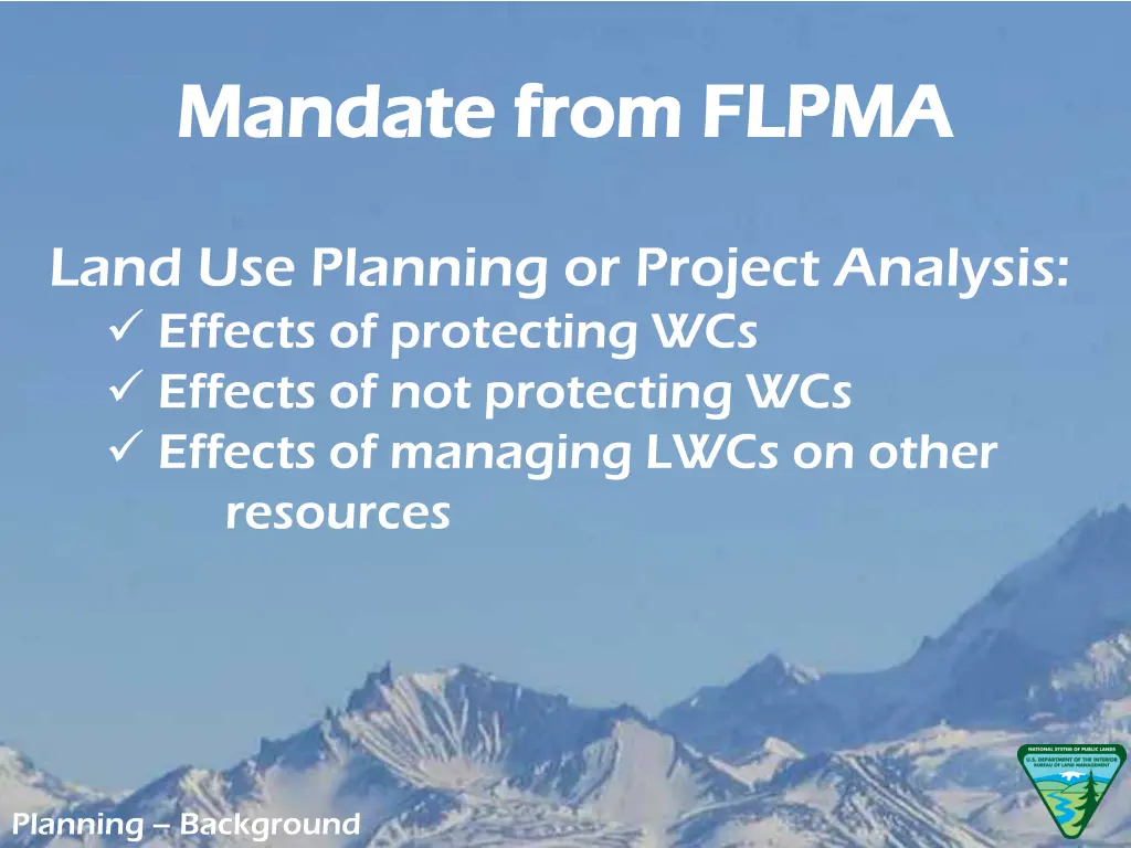 mandate from flpma mandate from flpma