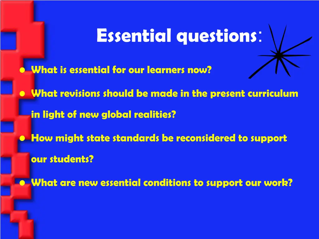 essential questions
