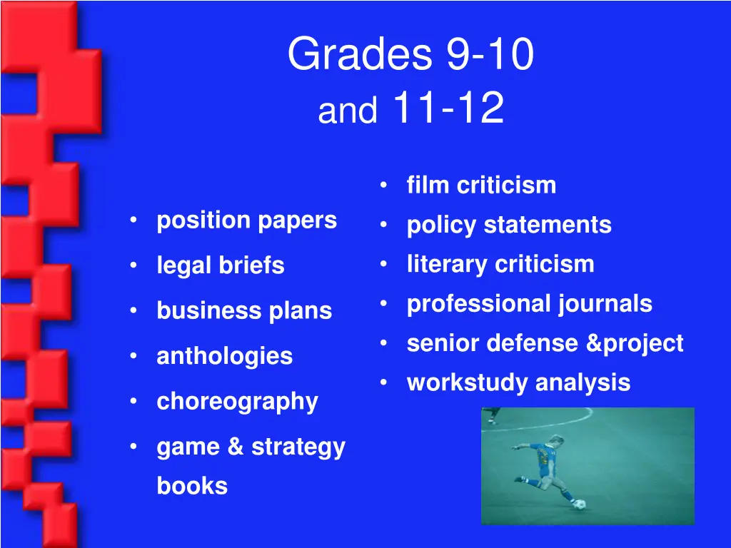 grades 9 10 and 11 12