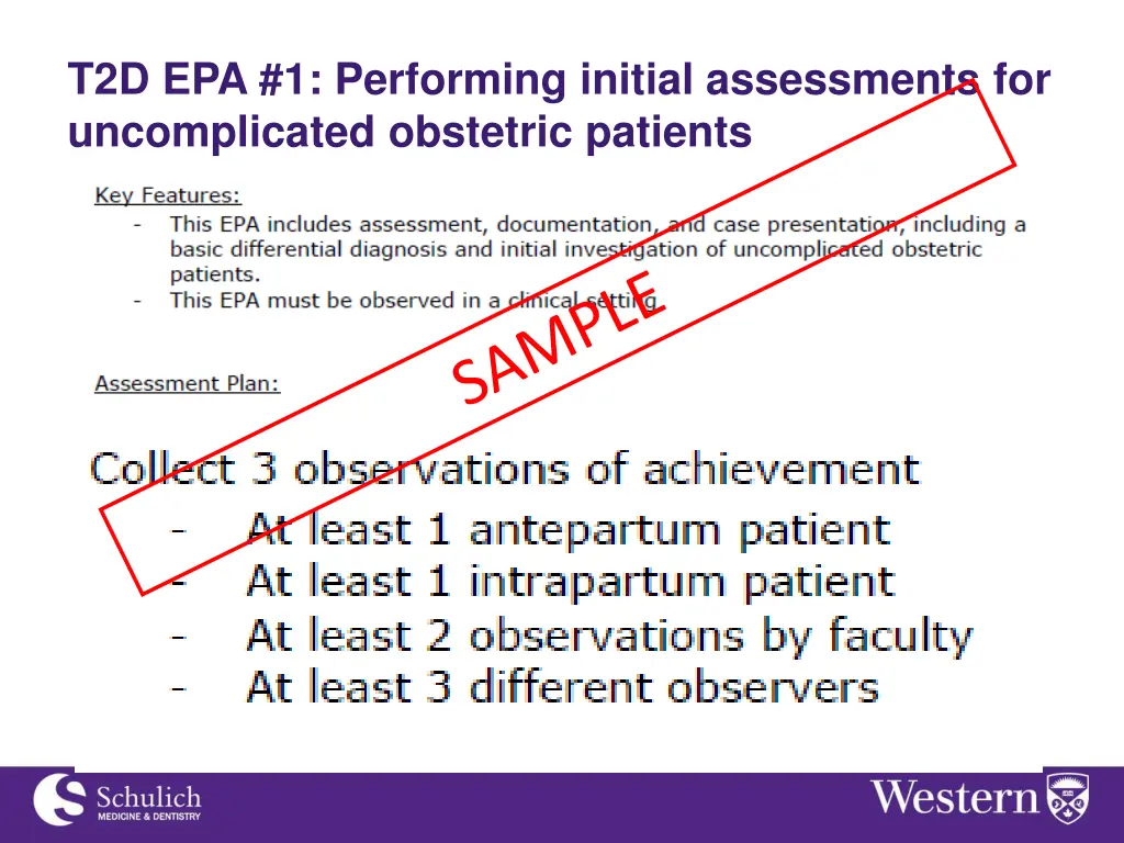 t2d epa 1 performing initial assessments
