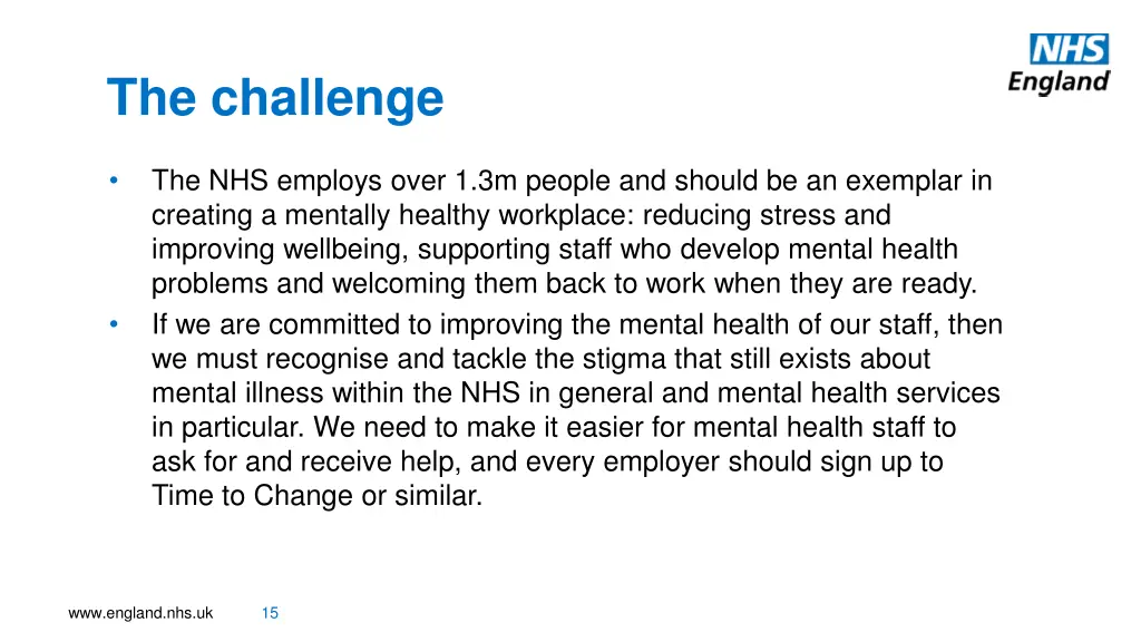 the challenge