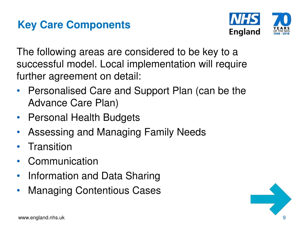key care components
