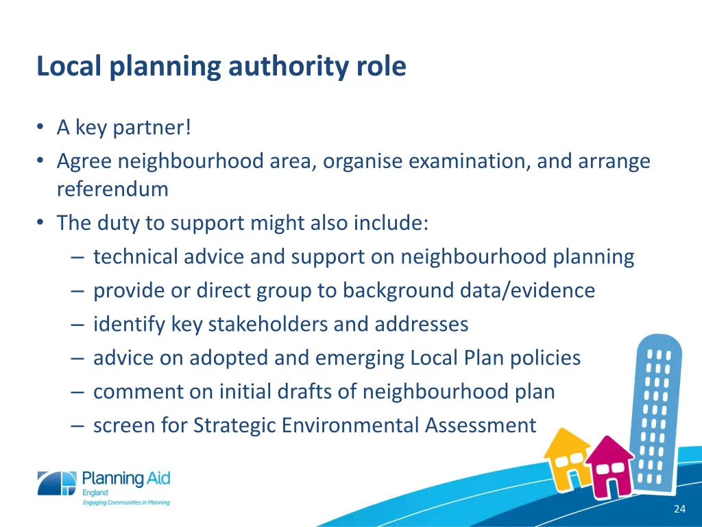 local planning authority role