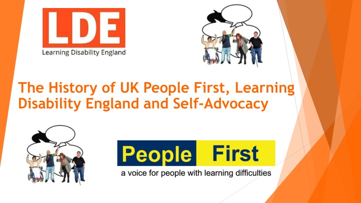 the history of uk people first learning