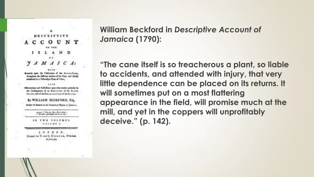william beckford in descriptive account