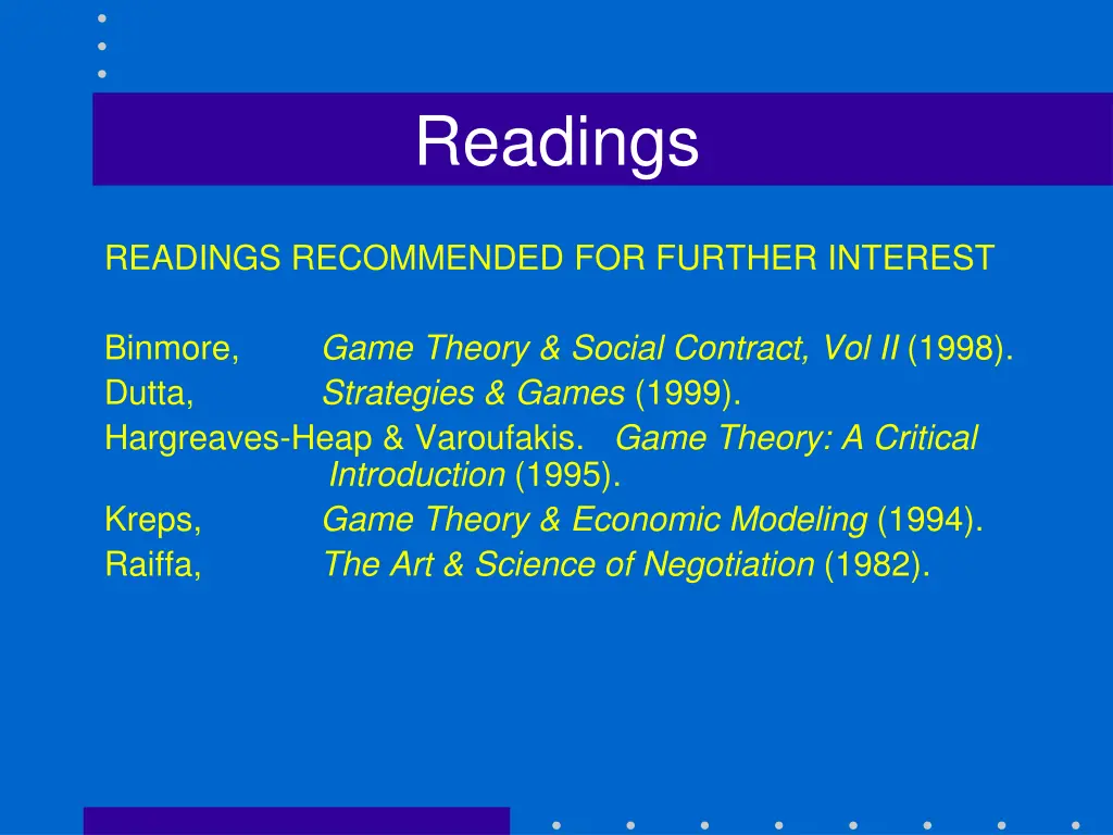 readings 1
