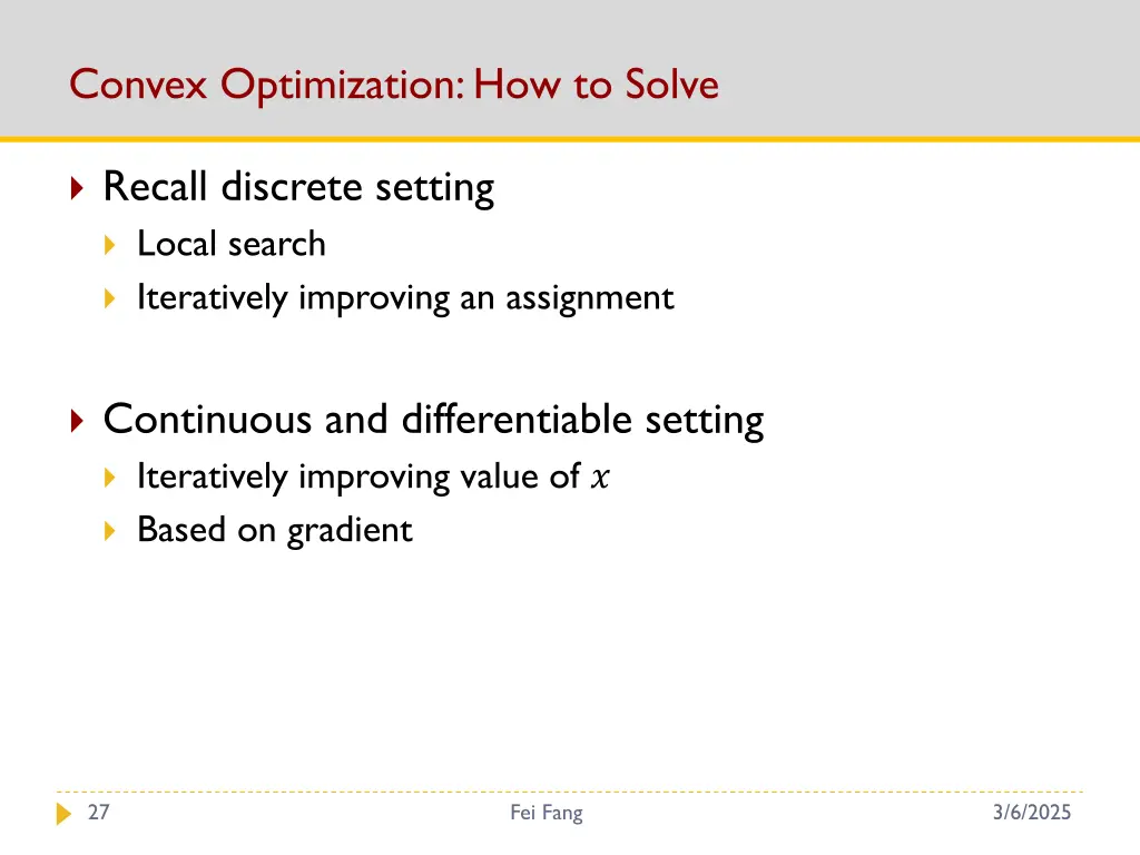 convex optimization how to solve