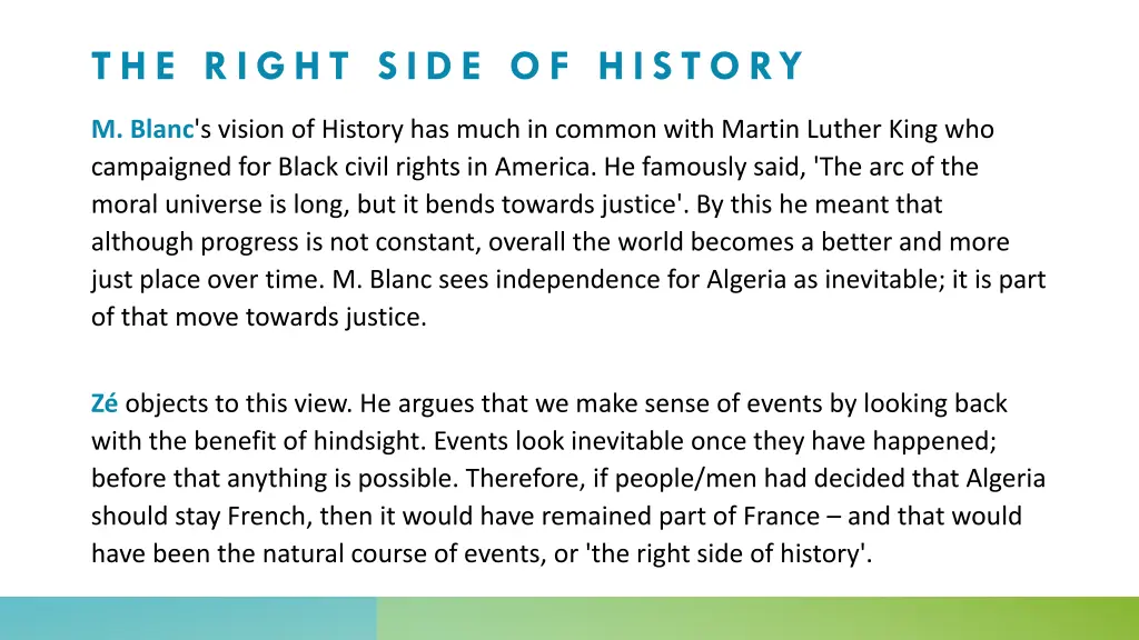 the right side of history 1