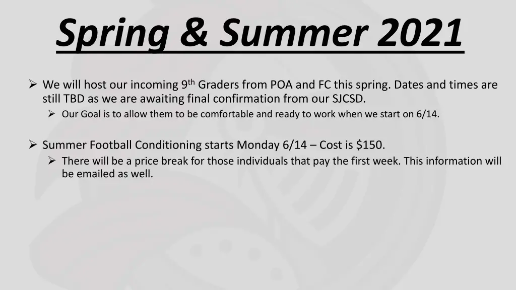spring summer 2021