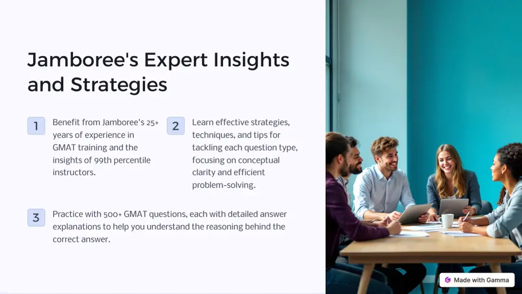 jamboree s expert insights and strategies