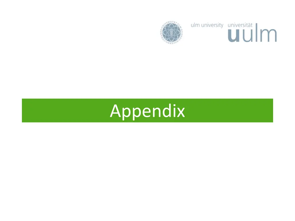 appendix