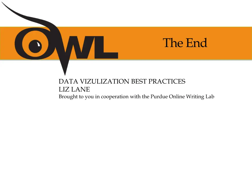 the end