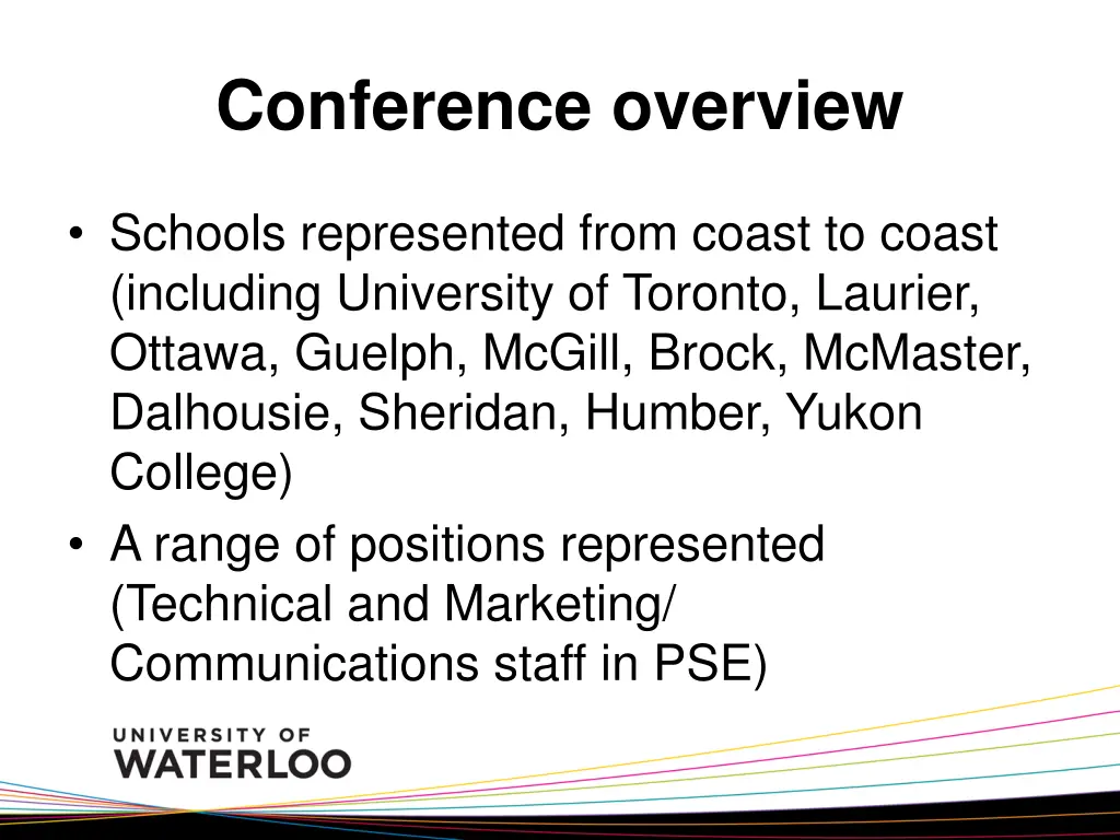 conference overview 1