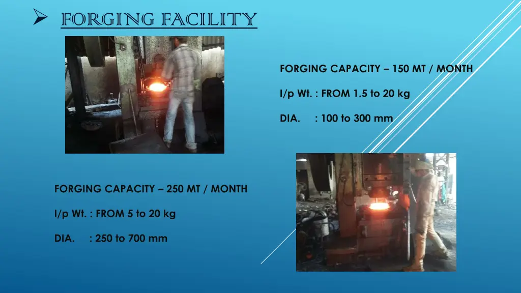 forging facility