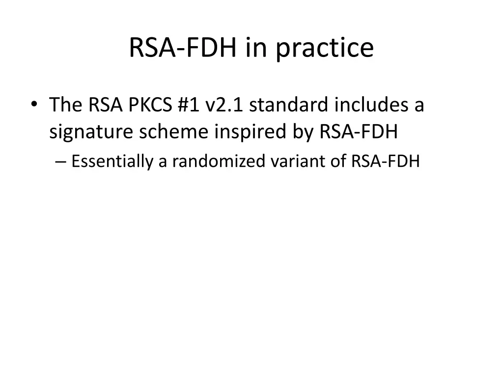 rsa fdh in practice